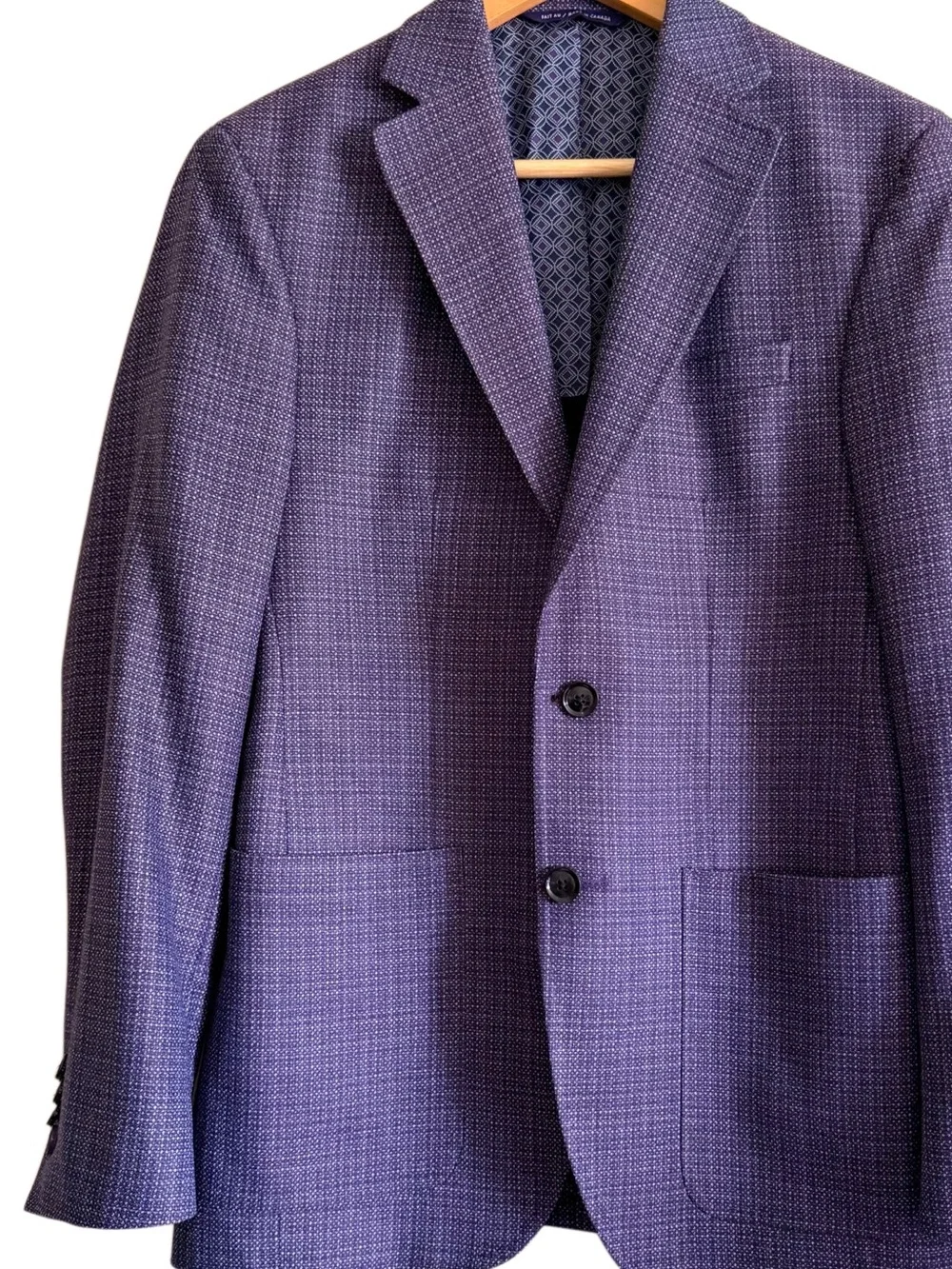 TED BAKER Endurance Men’s 100% Wool Preppy Formal Business Casual Blazer Sz 36/S